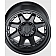 RaceLine Wheel 947B Scout 16 x 8 Black - 947B-68012-00