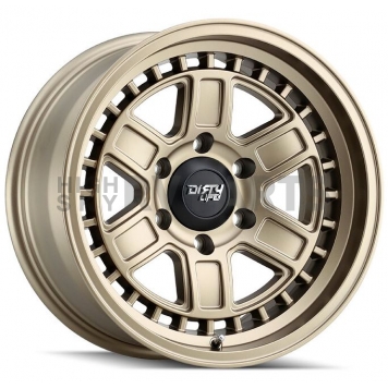 Dirty Life Race Wheels Cage 9308 - 17 x 8.5 Gold - 9308-7873MGD