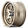 Dirty Life Race Wheels Cage 9308 - 17 x 8.5 Gold - 9308-7873MGD