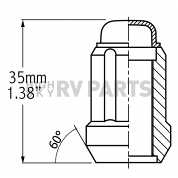 Coyote Wheel Accessories Wheel Installation Kit - 671645BLK-3