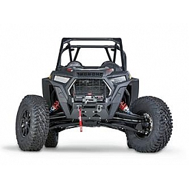 Warn Bumper 1-Piece Design Steel Black - 103420