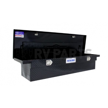 Better Built Company Tool Box - Crossover Aluminum Black Gloss Low Profile - 73210095