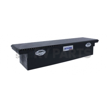Better Built Company Tool Box - Crossover Aluminum Black Gloss Low Profile - 79210919-1