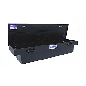 Better Built Company Tool Box - Crossover Aluminum Black Matte Low Profile - 79211094