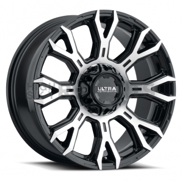 Ultra Wheel 123 Scorpion - 20 x 10 Black With Natural Accents - 123-2135U25