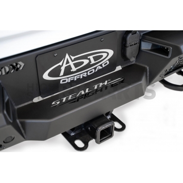 Addictive Desert Designs Bumper Stealth Fighter Satin Powder Coated Steel Black - R620081280-11
