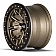 Dirty Life Race Wheels 9303 DT-1 Dual-Tek - 17 x 9 Gold With Simulated Beadlock Ring - 9303-7973MGD12