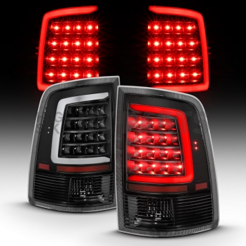ANZO USA Tail Light Assembly - LED Set Of 2 - 311318-6