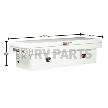 Weather Guard (Werner) Tool Box Crossover Steel 10.6 Cubic Feet - 126303-2