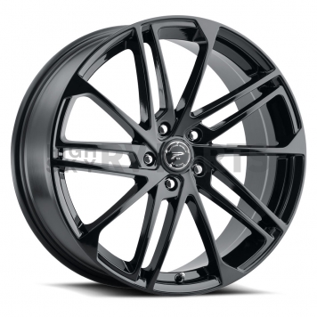 Ultra Wheel 463 Valor - 17 x 8 Black - 463-7880BK+35