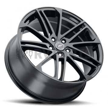 Ultra Wheel 463 Valor - 17 x 8 Black - 463-7880BK+35-1
