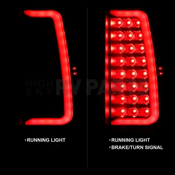 ANZO USA Tail Light Assembly - LED Set Of 2 - 311321-1