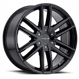 RaceLine Wheel 158B Impulse 18 x 8 Black - 158B-88074+35
