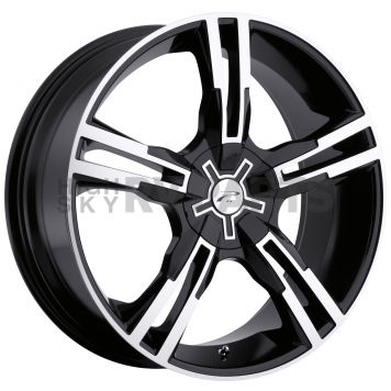 Ultra Wheel Saber 292 - 16 x 7 Black With Diamond Cut Accents - 292-6710B