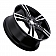 Ultra Wheel Saber 292 - 16 x 7 Black With Diamond Cut Accents - 292-6710B