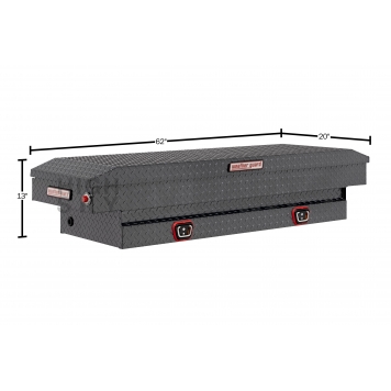Weather Guard (Werner) Tool Box Crossover Aluminum 6 Cubic Feet - 154603-2
