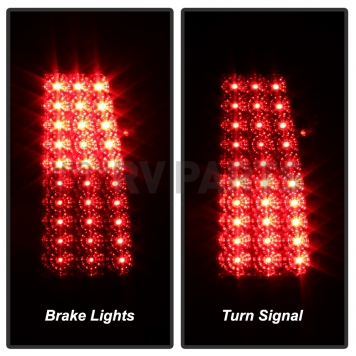 Xtune Tail Light Assembly LED Set Of 2 - 5011770-8