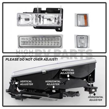 Xtune Headlight Assembly Set Of 2 - 5069559-4