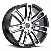 Ultra Wheel Ghost 441 - 20 x 9 Black With Diamond Cut Face - 441-2984U+25