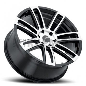 Ultra Wheel Ghost 441 - 20 x 9 Black With Diamond Cut Face - 441-2984U+25-1