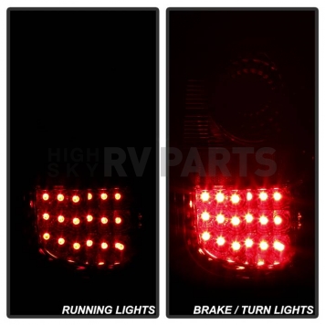 Spyder Automotive Tail Light Assembly LED Set Of 2 - 5003447-7