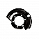 Omix-Ada Brake Dust Shield - 1112104