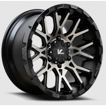Wheel Replica VR10 Recoil - 17 x 9.5 Satin Black With Dark Tinted Face - VR10-79585B