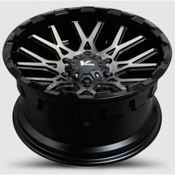 Wheel Replica VR10 Recoil - 17 x 9.5 Satin Black With Dark Tinted Face - VR10-79585B-1