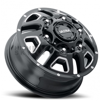 Ultra Wheel Hunter Van Dually 003 - 16 x 6 Black With Natural Accents - 003-6670FBM-1