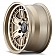 Dirty Life Race Wheels Cage 9308 - 17 x 8.5 Gold - 9308-7832MGD