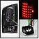 Xtune Tail Light Assembly LED Set Of 2 - 5072986