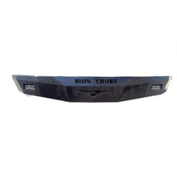 Iron Cross Bumper 1-Piece RS Series Steel Black - 3051507MB