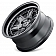 Dirty Life Race Wheels Cage 9308 - 17 x 8.5 Black - 9308-7836MB