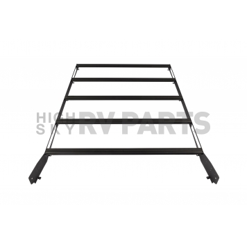 KC Hilites Roof Rack - M-RACKS Aluminum Direct-Fit Black Rectangular With 1 LED Radius Light Bar - 9226-3