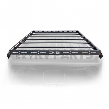 DV8 Offroad Roof Rack - 200 Pound Gutter Rail Mount Steel Rectangular Black - RRJL02-2