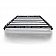 DV8 Offroad Roof Rack - 200 Pound Gutter Rail Mount Steel Rectangular Black - RRJL02