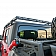 DV8 Offroad Roof Rack - 200 Pound Gutter Rail Mount Steel Rectangular Black - RRJL02