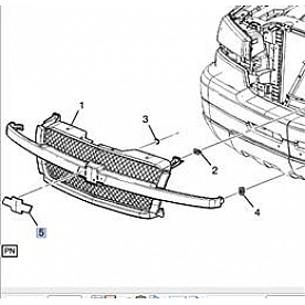 GM Performance Emblem 12335700