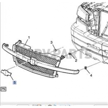 GM Performance Emblem 12335700