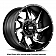 Grid Wheel GD01 - 20 x 9 Black - GD0120090870B1525