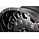 Grid Wheel GD03 - 20 x 9 Black With Natural Accents - GD0320090655M1810
