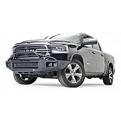 Warn Bumper Ascent XP 1-Piece Design Steel Black - 107278