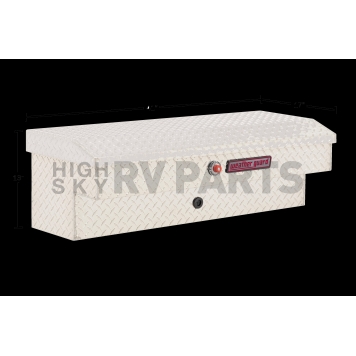 Weather Guard (Werner) Tool Box Side Mount Aluminum 3 Cubic Feet - 184003-2