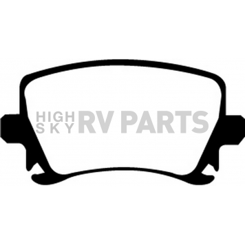 EBC Brakes Brake Pad - DP41518R