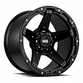 Grid Wheel GD04 - 20 x 12 Black - GD0420120870B425