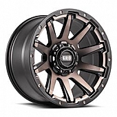 Grid Wheel GD05 - 20 x 9 Black With Bronze Dark Tint - GD0520090027D1578