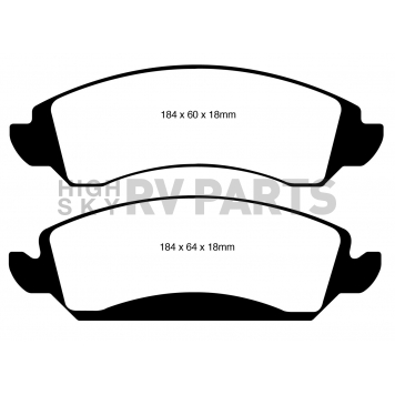 EBC Brakes Brake Pad - DP71830-1