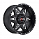 Ultra Wheel Ledge 807 - 20 x 9 Black With Natural Accents - 807-2950BM+25