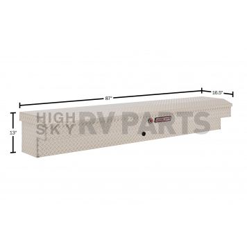 Weather Guard (Werner) Tool Box Side Mount Aluminum 6.5 Cubic Feet - 164003-2