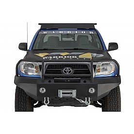 Warrior Products Bumper 1-Piece Design Steel Black - 4530